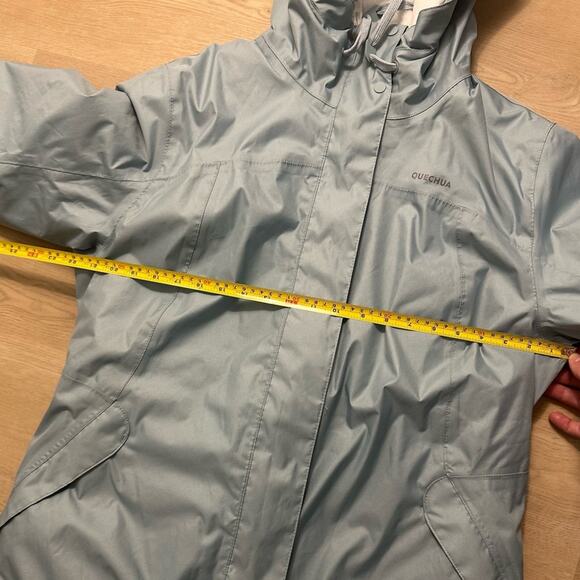 Quechua by Decathlon Light Blue Women’s Hooded Waterproof Winter Jacket - Picture 14 of 15